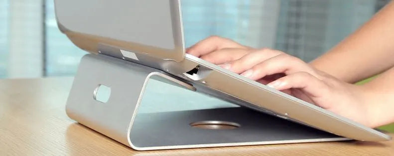 Laptop and Macbook Elevated Riser Stand Holder for Optimum Viewing Cooling Dock