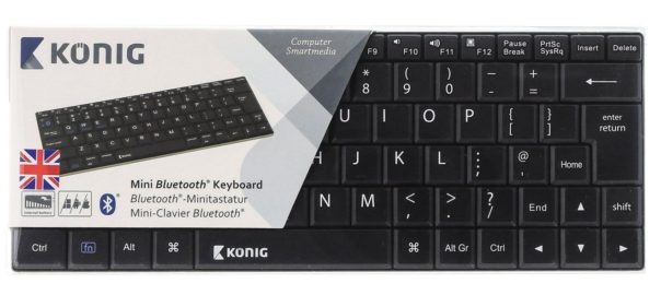 KONIG MINI BLUETOOTH 3.0 KEYBOARD COMPATIBLE ANY IOS ANDROID OR WINDOWS SYSTEM