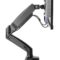 Single LCD Monitor Gas Counterbalance Arm Desk Mount 13-27 Tilt Swivel w / USB