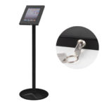 iPad 2 3 4 Air Anti Theft Secure Floor Stand Lockable Exhibition Display Mount
